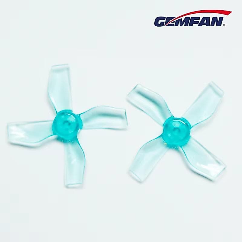Hélice FPV Gemfan 1220 31mm 4 Pás - 4 Pares (0.8mm Eixo) PC Resistente para Motor Hollow Cup Drone RC Alto Desempenho