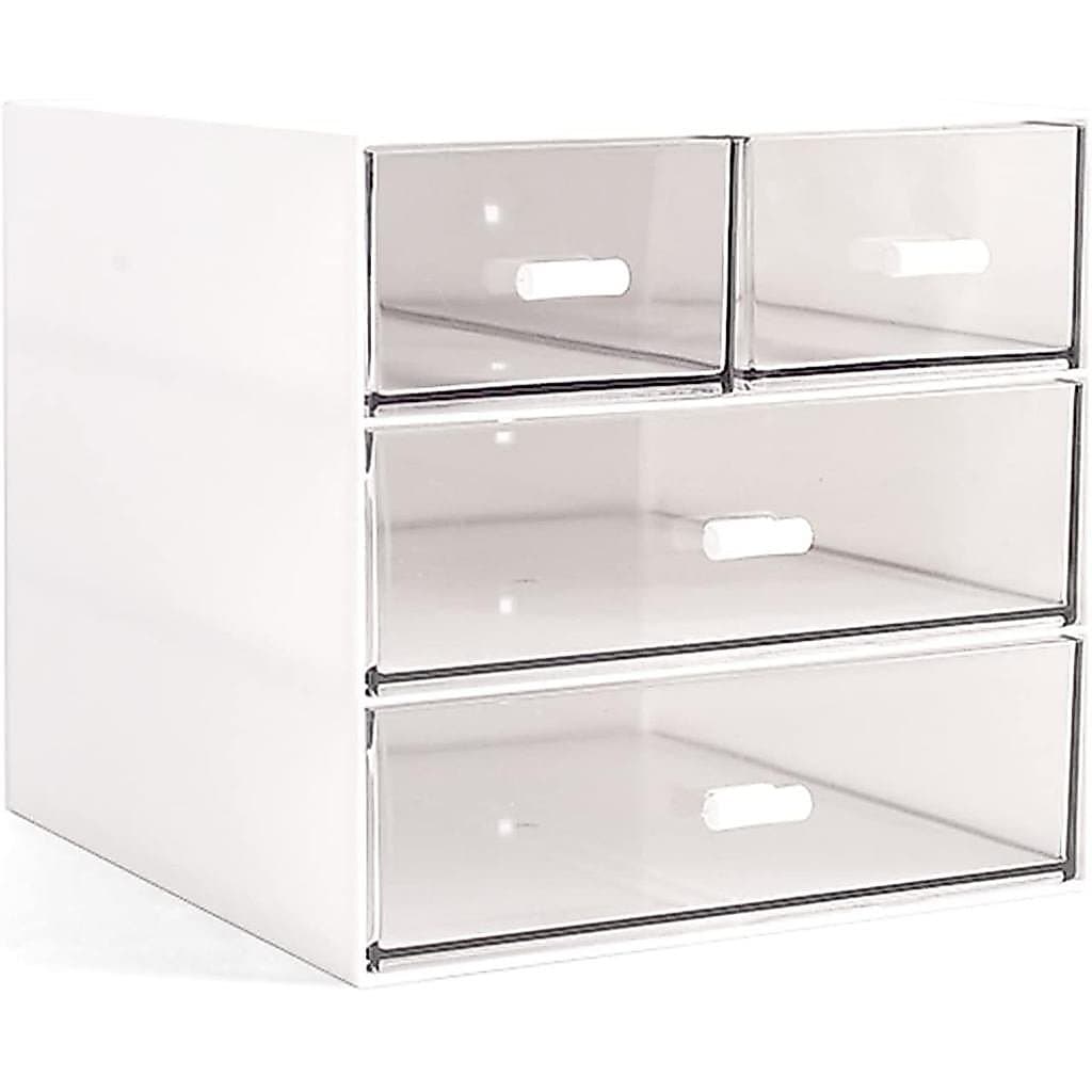 Organizador de Maquiagem, Organizador de Mesa com 4 Gavetas, de Diversos, Organizador de Penteadeira, Orga