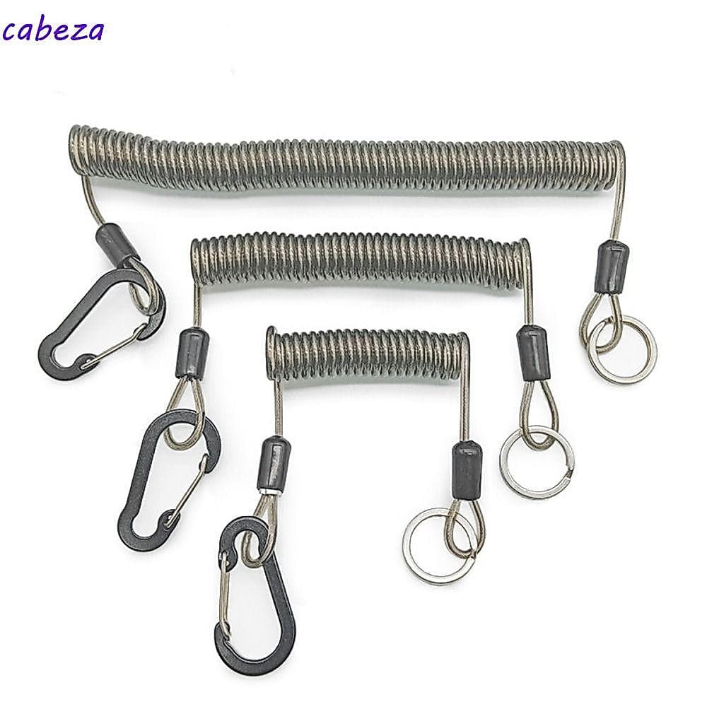 Corda De Fivela De Escalada CABEZA , Perdida De Pesca Elástica Com Fechadura , Cordão Enrolado Resistente
