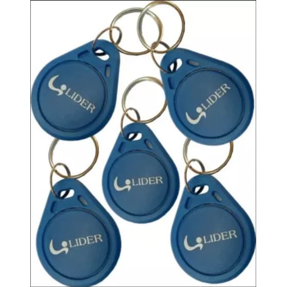 Kit 5 Tag Lider RFID Azul