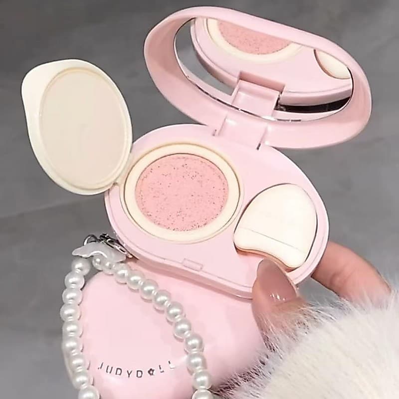 Halo!Judydoll Judydoll Almofada Pérola 8g Corretivo Rasgo Groove Marcas de Acne Hidratante Firmador Expansão Facial Femi