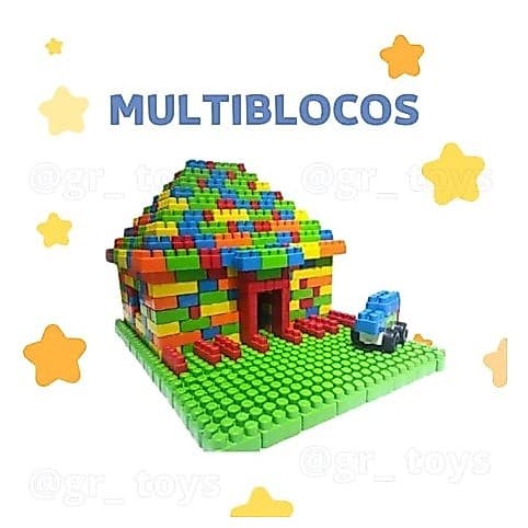 192 blocos de monta monta coloridos brinquedo educativo e infantil para sua criança se divertir