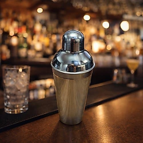 Coqueteleira Inox 500 ml para Drinks, Coquetéis e Bebidas
