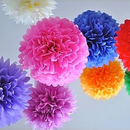 Enfeite de Papel - Flor Ref: 6132-17/6132-15
