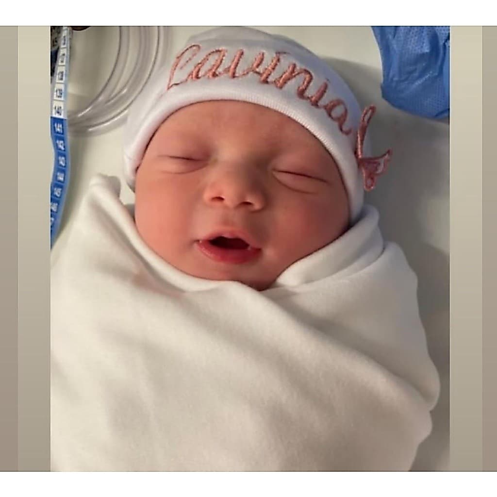 Touca personalizada rn  bebê menino menina maternidade 100% algodão PRONTA ENTREGA
