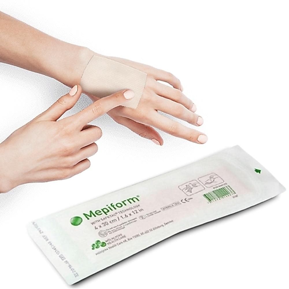 Curativo De Silicone Mepiform 4x30cm Molnlycke