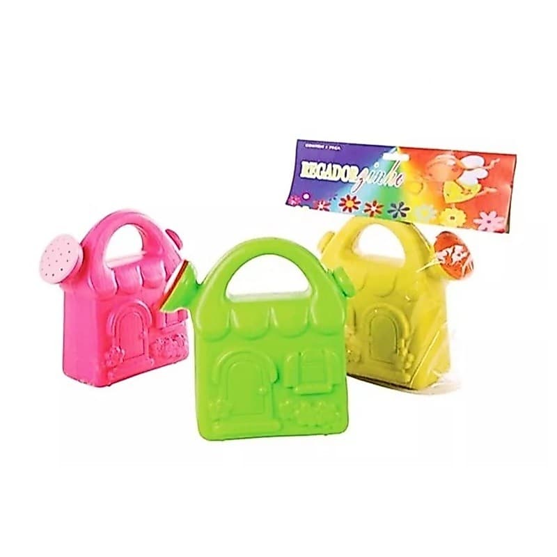Mini Regador Multiuso Infantil Colorido Kit 5 Unidades