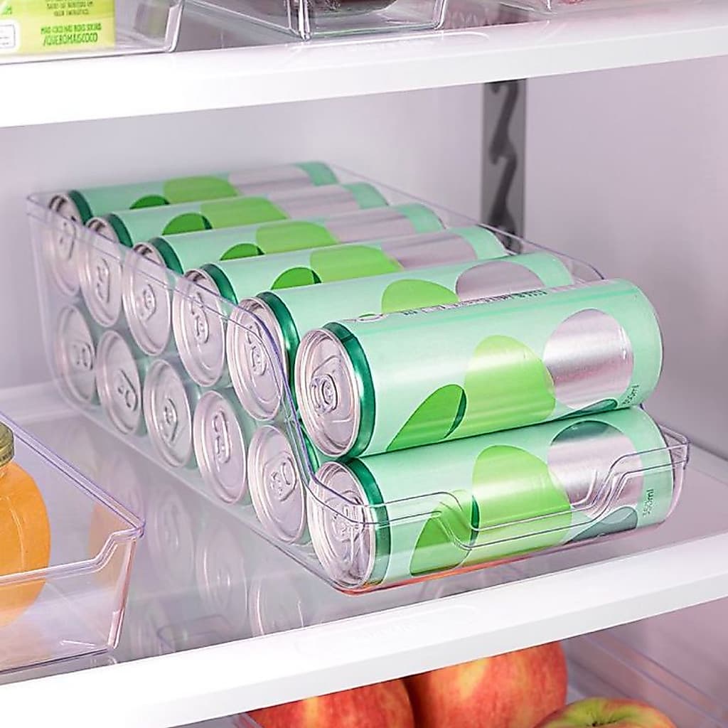 Organizador de Latas para Geladeira Armário Porta Lata Multiuso Latinha Refrigerante Cerveja
