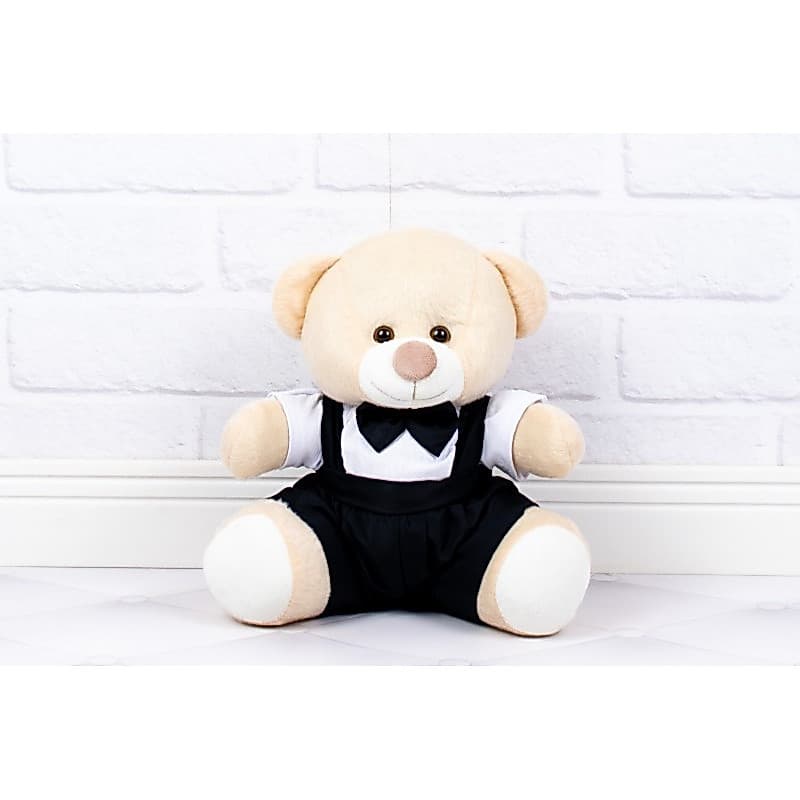 Urso De Pelúcia Casamento Pajem E Noivo - 12 Cm