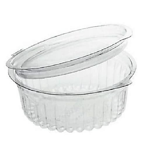 Pote Redondo 250ml Cristal Tampa Articulada 300 Unidades