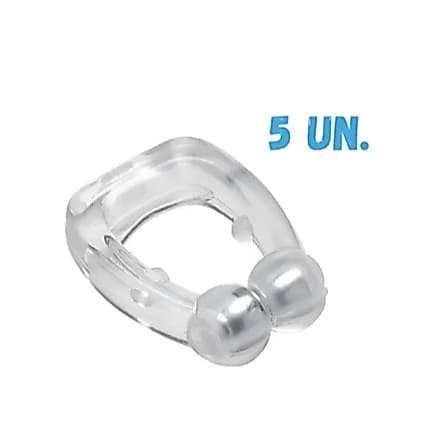 Clipe Nasal Anti Ronco Apneia Dilatador Magnético  Respire Melho para nariz nasal esportivo silicone
