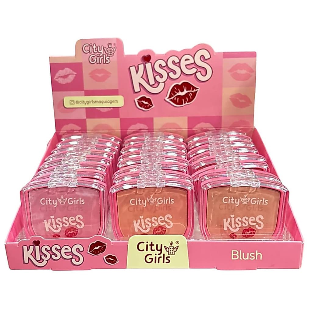 Blush Compacto Kisses – City Girls