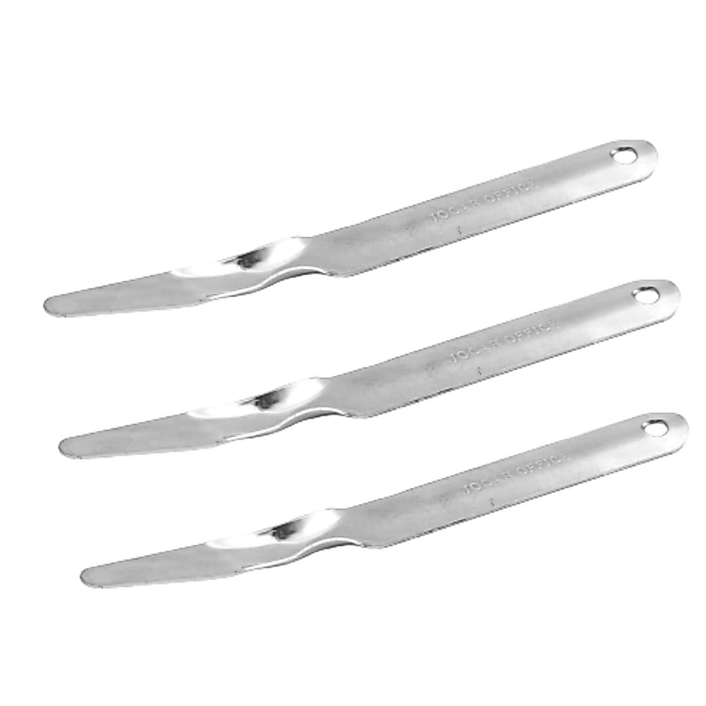 3 Extrator De Grampos Espátula Metal Galvanizado Tira Grampos Resistente Fácil e Rápido Jocar Office