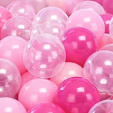100 Bolinhas de Piscina Infantil 76mm Premium | Coloridas Resistentes Não Amassam | Pronta Entrega