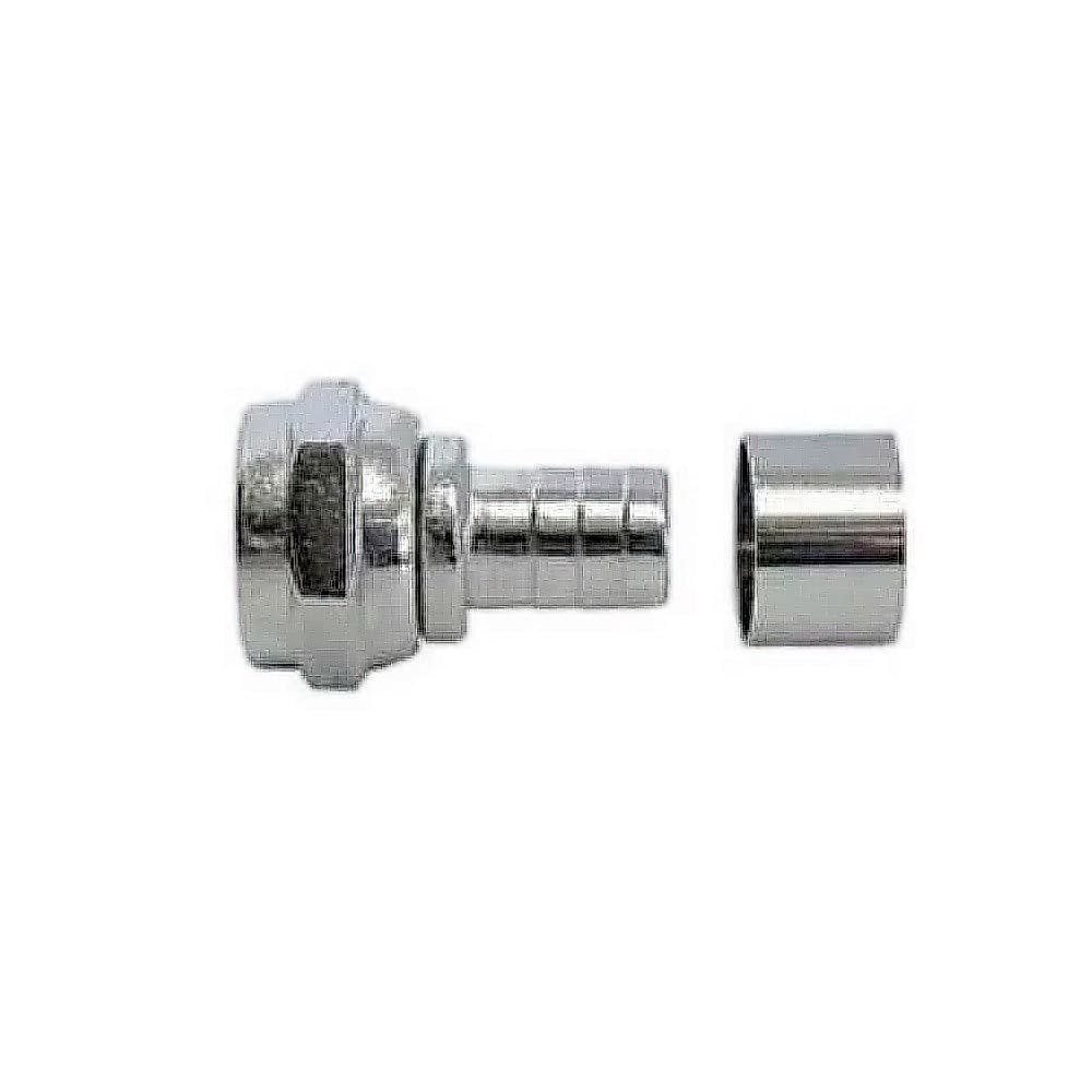 Conector F Rg6 C/ Anel P/ Climpar C/ 100 Peças