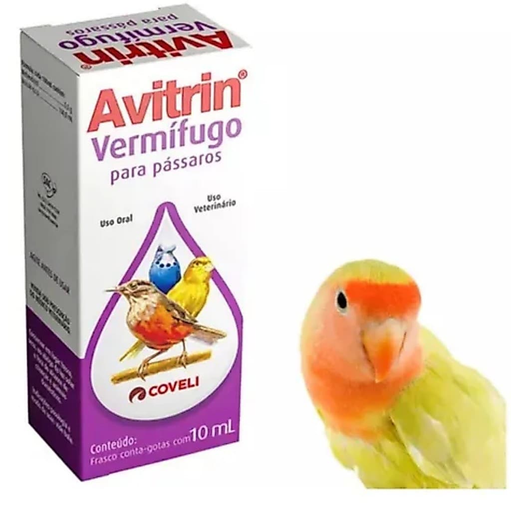 Verme De Aves Passarinho Galinha Pato Ganso Aves 10 ml