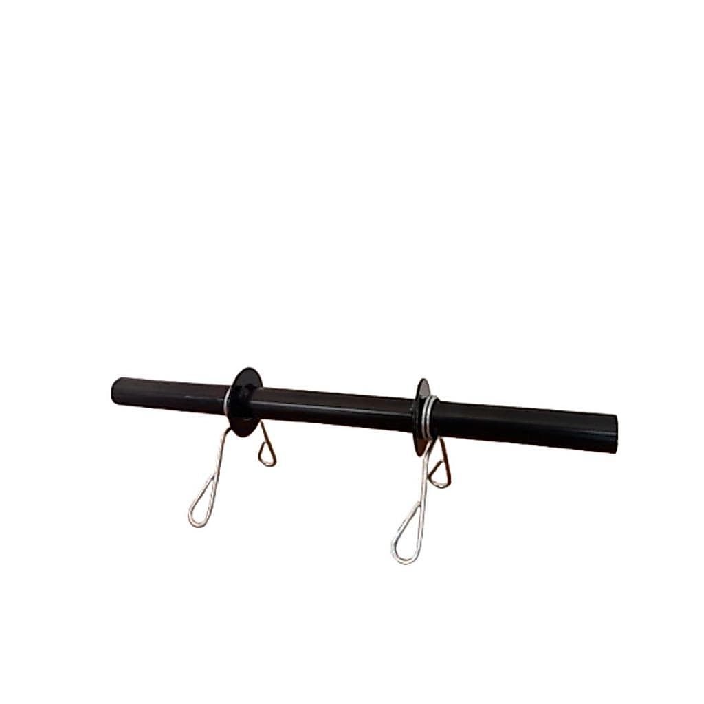 Barra Oca 40cm com Presilhas para Halter Musculação Academia