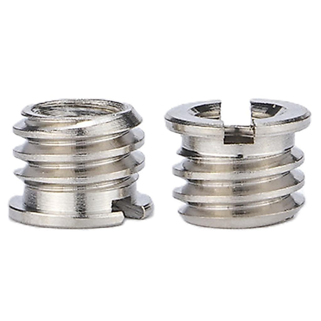 Redução De Rosca 3/8 Para 1/4 Em Aço Inox 8mm Bucha Adaptadora Para Acessórios Fotográficos Pro