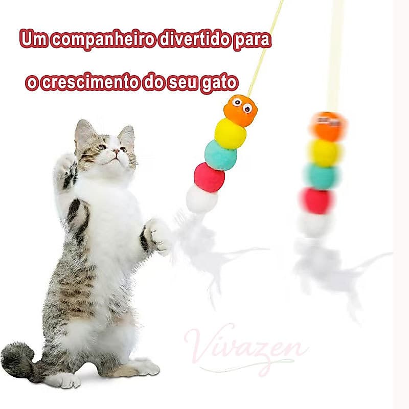 Brinquedo Interativo Para Gatos, Portas Penduradas, Varinhas Para Gatos, Sinos De Penas, Brinquedos Para gatos