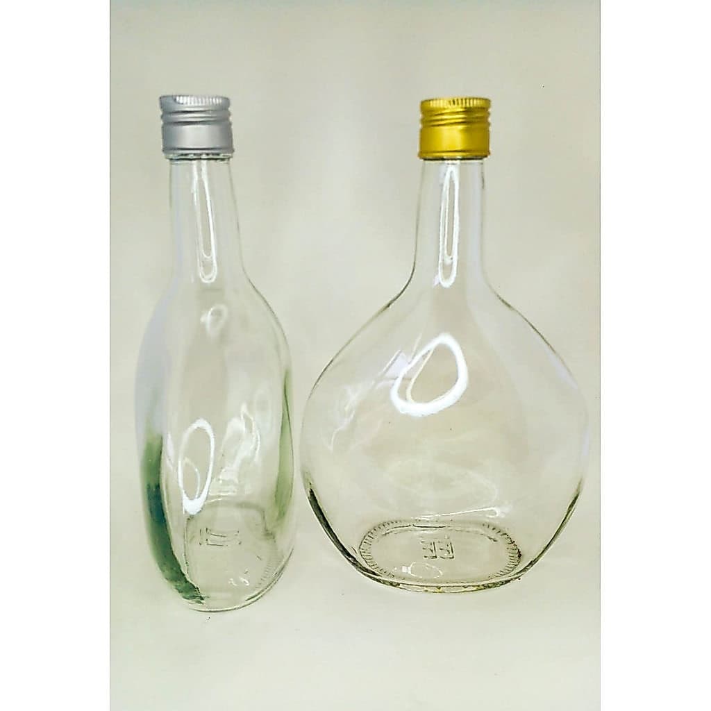 GARRAFA  VIDRO 750 ML COM TAMPA ROSQUEAVEL-KIT 01 UNIDADE