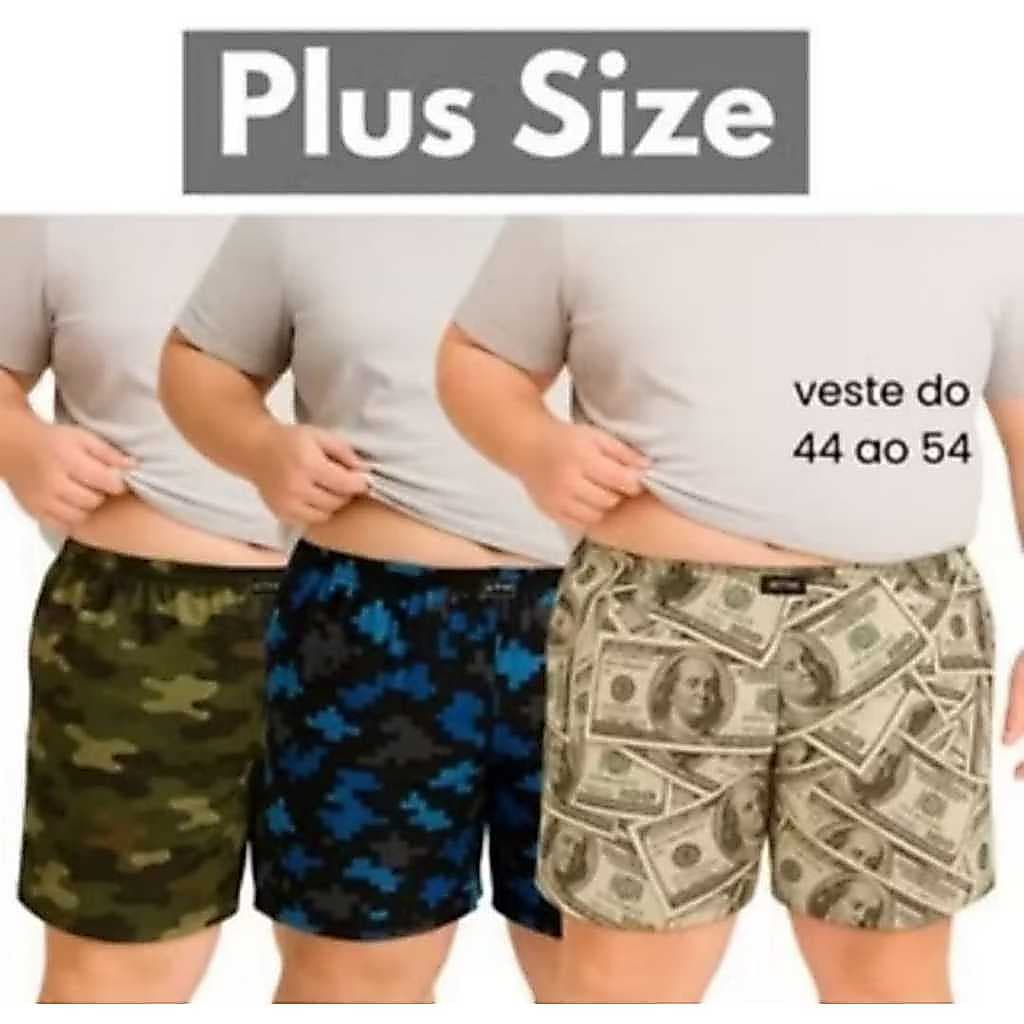 Kit Samba Canção Plus Size Short Malha Fria De Dormir Plus Size