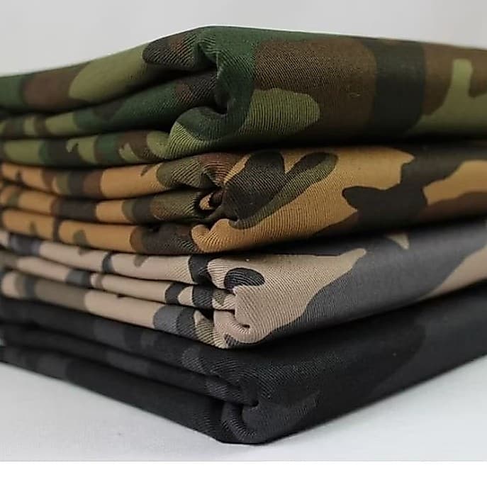 Tecido Brim Camuflado - Venda no Metro com 1,60 de largura Tecido Encorpado de alta qualidade