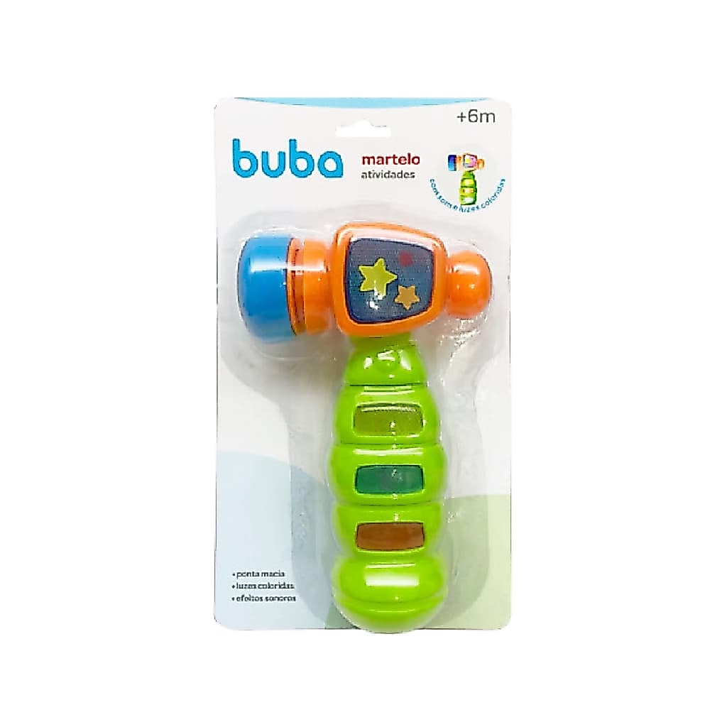 Martelo Infantil Interativo Buba