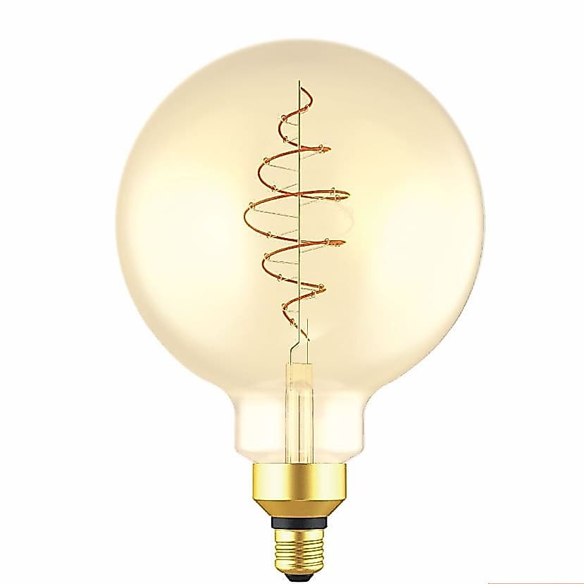 Lâmpada LED G200 5W Filamento Retrô Luz Amarela Bivolt G-light