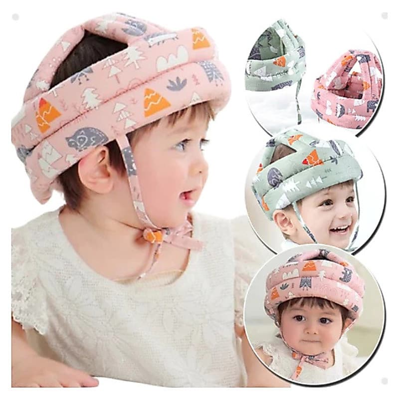 Chapéu De Proteção Ajustável Anticolisão Capacete De Segurança Para Bebês MY MONKEY