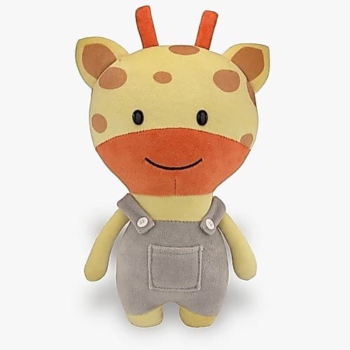 Girafa Gigi De Pelúcia Plush 30cm Decoração Infantil Quartos Bebês Crianças Safari