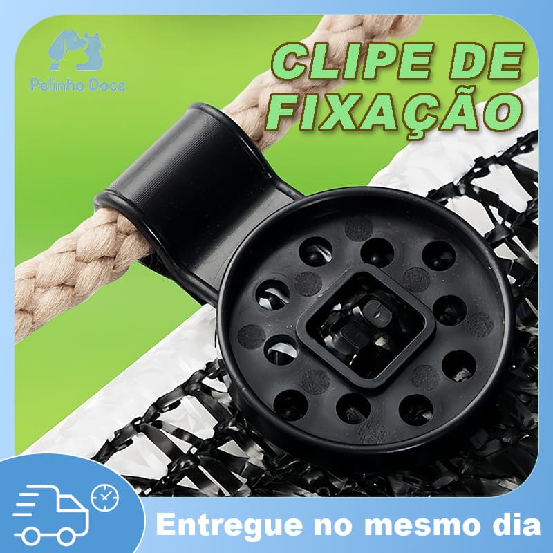 Kit 50/100 Presilhas Para Sombrite Tela de Sombreamento Fixador Para Toldos e Lonas Resistente