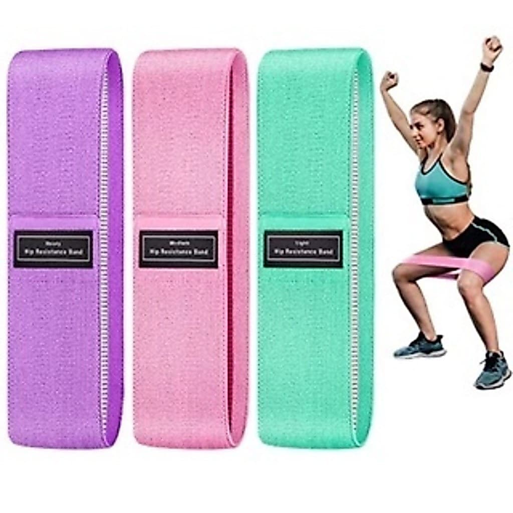 Faixas Elásticas De Exercício 1 Pacote com 3 Unidades