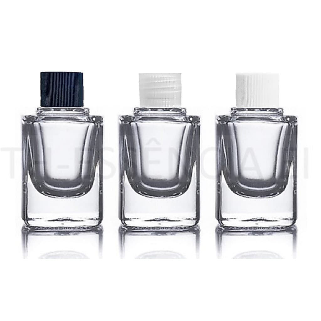 10 Flaconetes Vidro 10ml C/ Tampa Amostra De Perfume