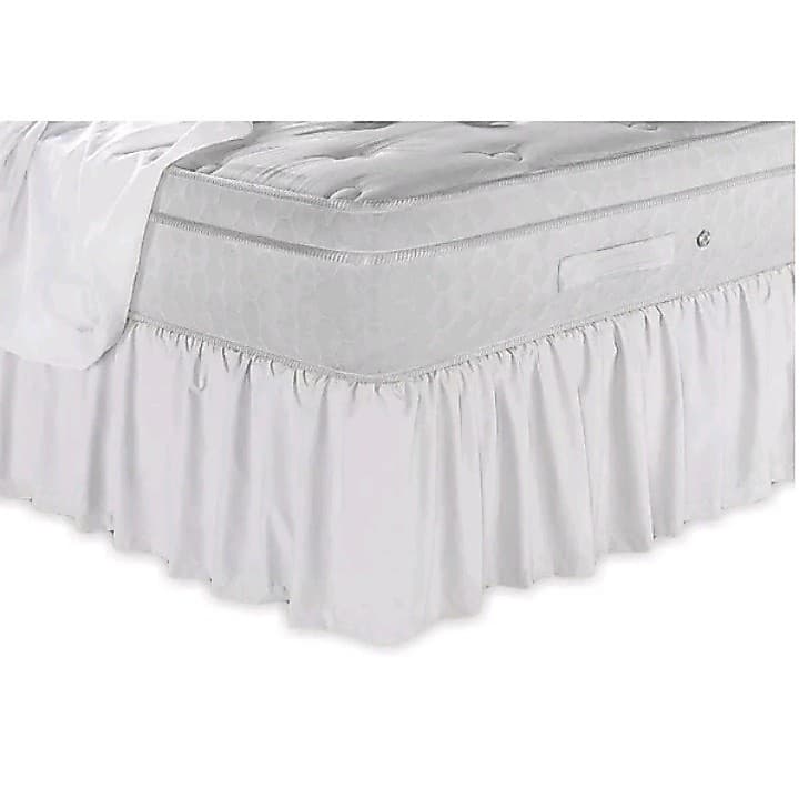 Saia para cama Box Casal com elastico na volta toda Basic.