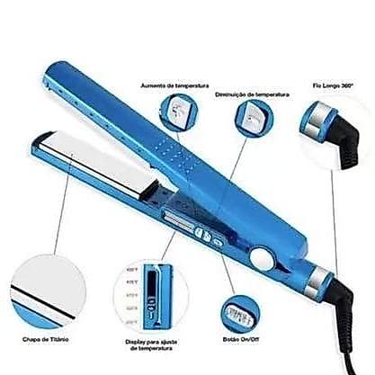 Chapinha Profissional Salāo Nano Titanium Temperatura 450°F Bivolt - LM