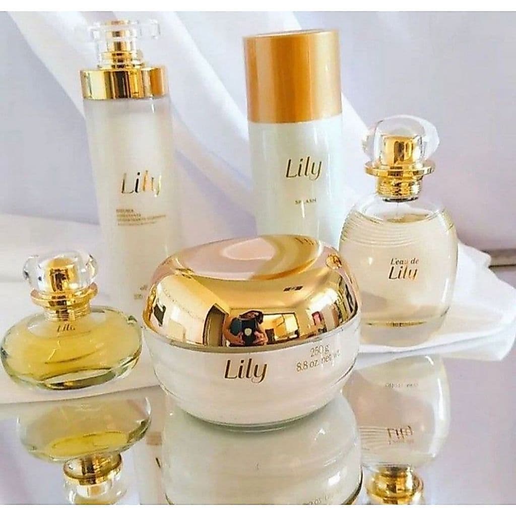KIT lili 350ml creme perfume acetinado corpo e mãos hidratante lulli
