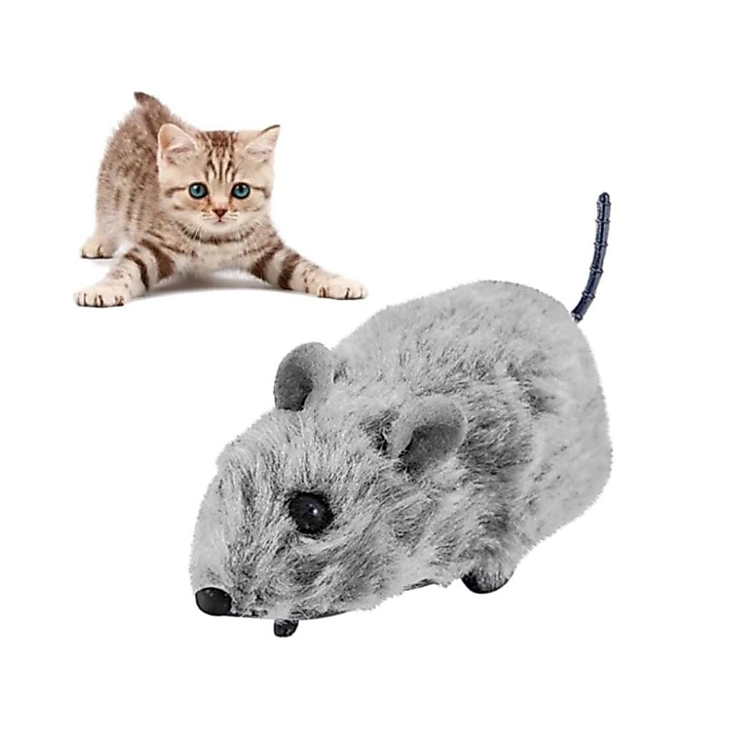 Kit com 10 Ratinhos de  pelúcia Fricção para Gatos(brinquedo para gatos)