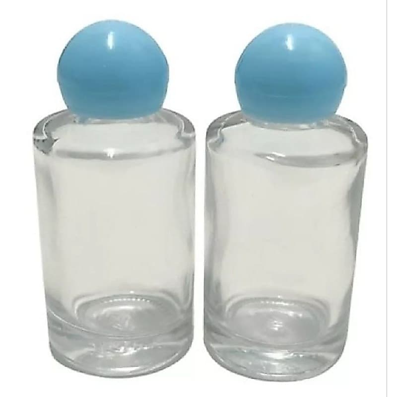 vidro 10ml com tampa bola colorida(100 unid)