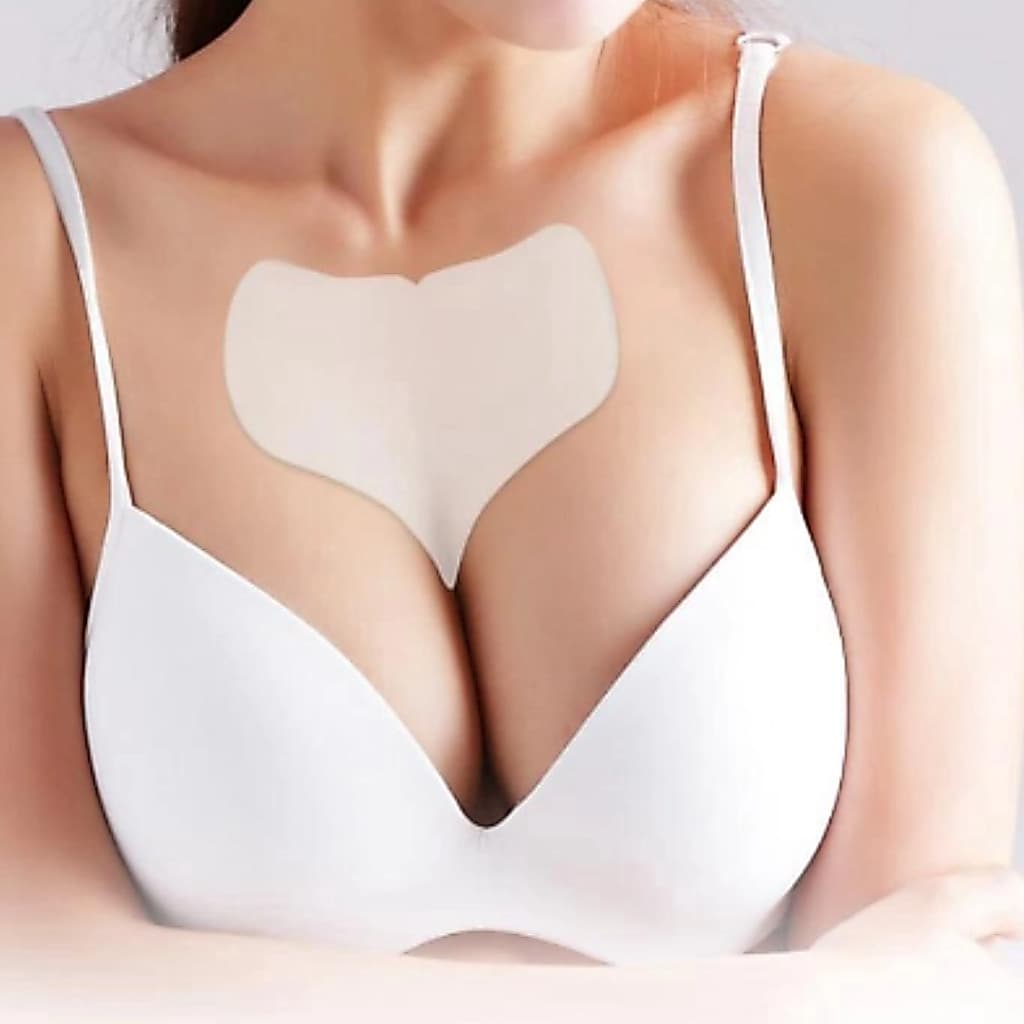 Adesivo Anti-rugas Silicone Para O Busto Formato Borboleta