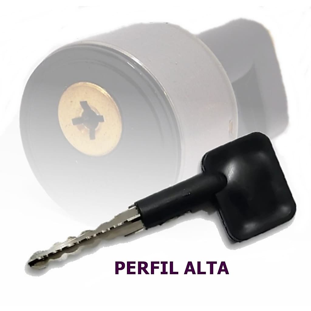 Ferramenta Abertura Residencial Tetra Perfil Alta