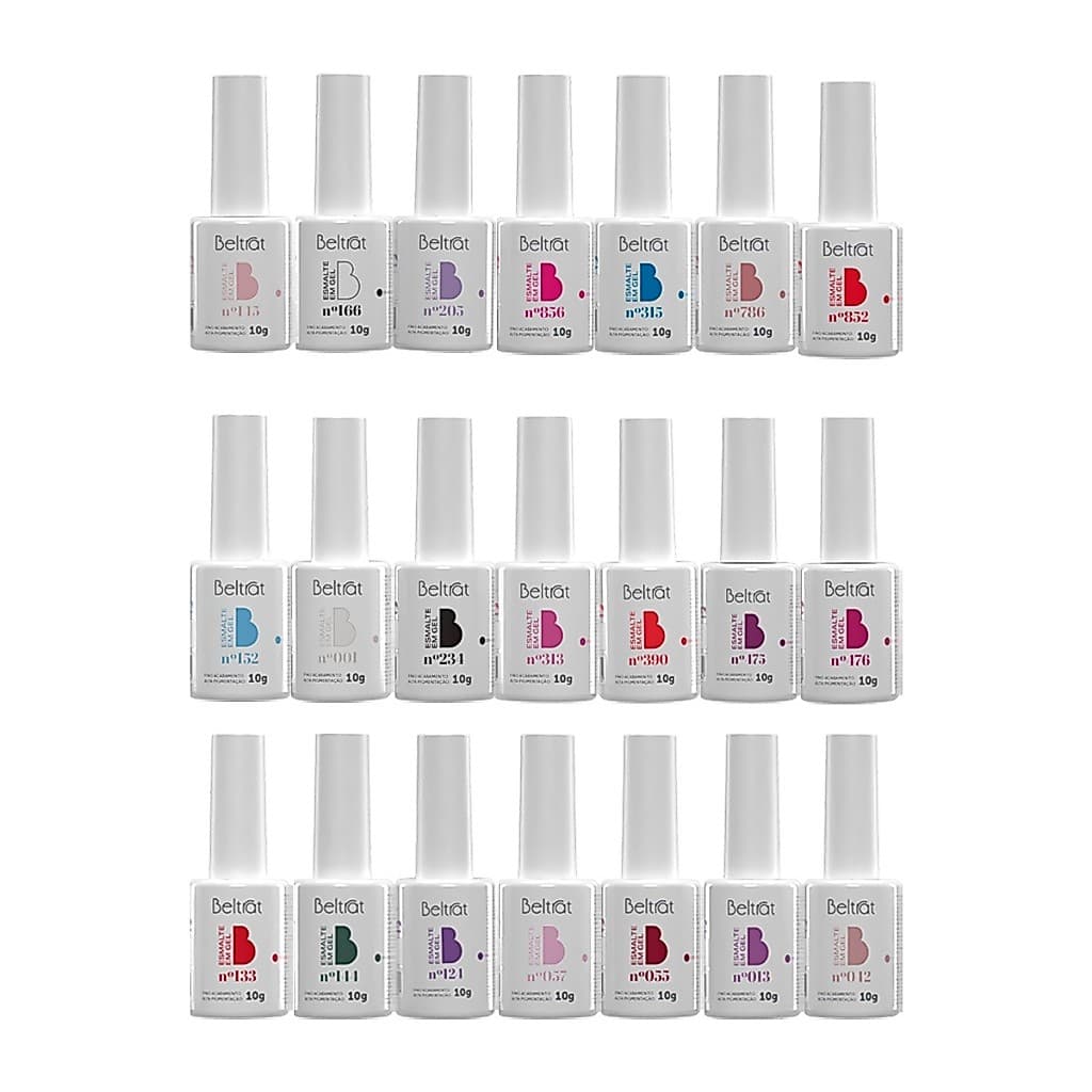 Esmalte Em Gel 10ml Beltrat Led Uv - Cor Á Escolher