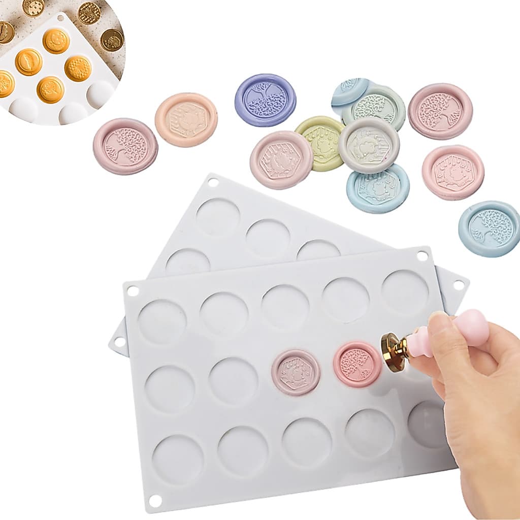 Molde Para Selos De Cera Convites, Cartas, Casamentos