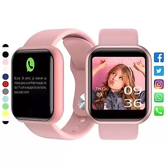 Smartwatch Smart Bracelet Bluetooth Relógio Inteligente Esportivo Com Monitor Cardíaco Para Android