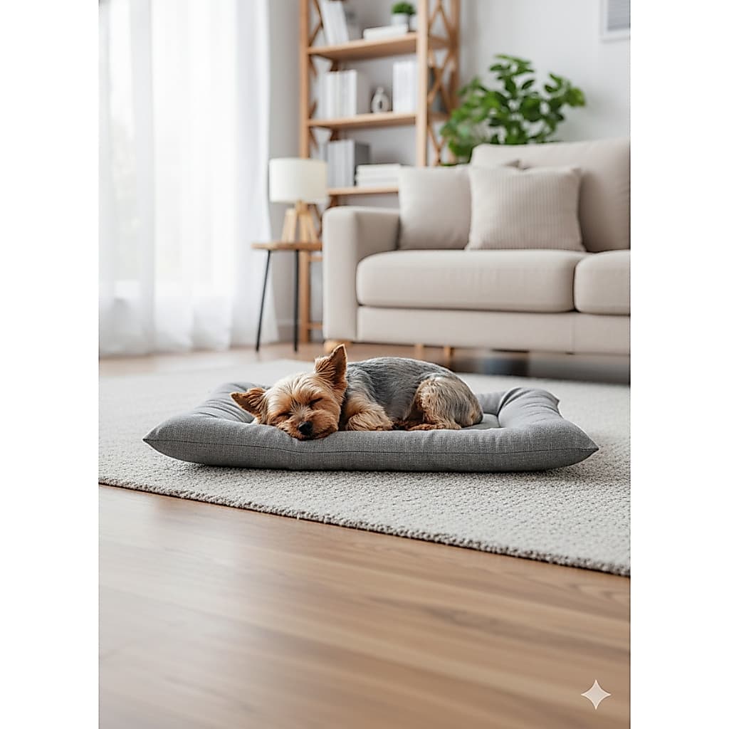 Cama Pet Colchonete Pet Cachorro Gato 75x55 Tecido Suede  DREAM PET