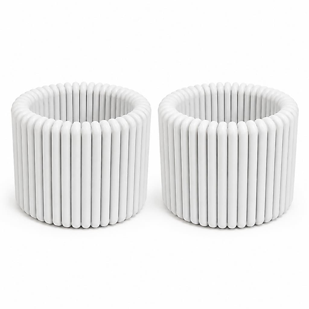 Kit 2 unidades Porta Vela Rechaud Minimalista Decoração Casa e Spa
