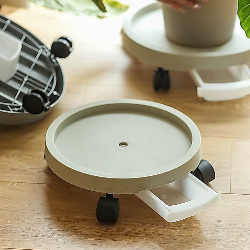 Japão japão Seiko com freio roda Universal móvel vaso bandeja de água removível engrossado plantio Base planta verde