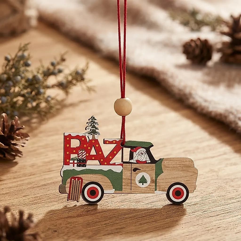 Kit 4 Pendentes Natalinos Enfeites para Árvore de Natal Decoração Natalina Ornamentos Decorativos para Árvore e Casa