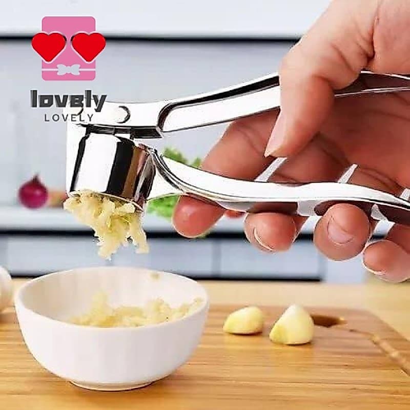 Prensa De Alho Em Aço Inoxidável-Triturador De Gengibre Portátil Para Cozinhar Casa