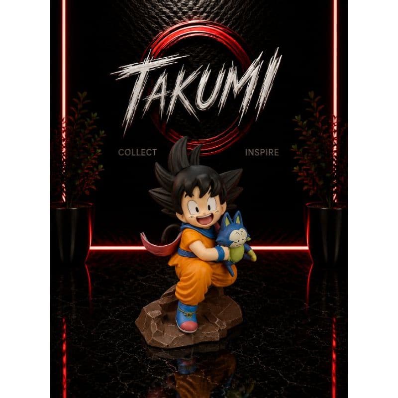 Action Figure Goku Criança Dragon Ball Clássico 10cm Colecionável