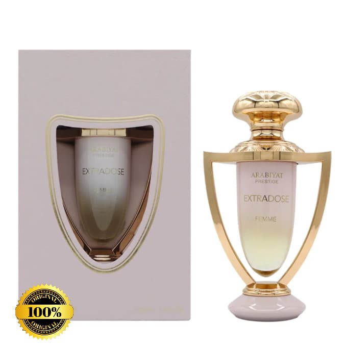 Perfume Arabiyat Extradose Femme EDP 80ml Feminino Original Lacrado Envio Imediato
